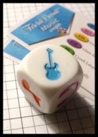 Dice : Dice - Game Dice - Trivial Pursuit Singles Music by Hasbro 2008 - Resale Shop Mar 2012